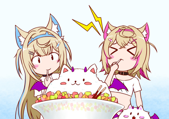 ふわもこさん｜作品詳細｜ILLUST DAYS シンプルイラストポートフォリオ
