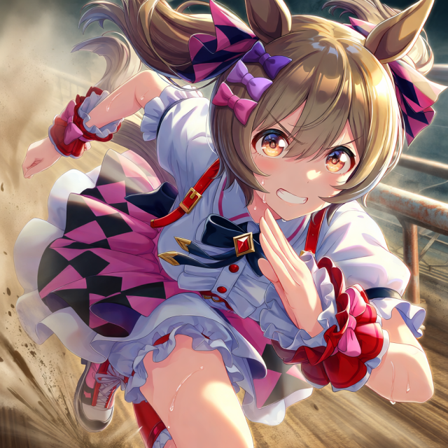 ウマ娘 スマートファルコン｜作品詳細｜ILLUST DAYS シンプルイラスト