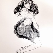 風船ガム 作品詳細 Illustdays シンプルイラストポートフォリオ