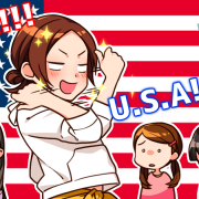 アメリカンファースト Yes Usa Usa 作品詳細 Illustdays シンプルイラストポートフォリオ