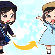衣替えっヾ ゚o゚ ノ 作品詳細 Illustdays シンプルイラストポートフォリオ