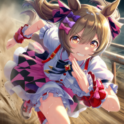 ウマ娘 スマートファルコン｜作品詳細｜ILLUST DAYS シンプルイラスト